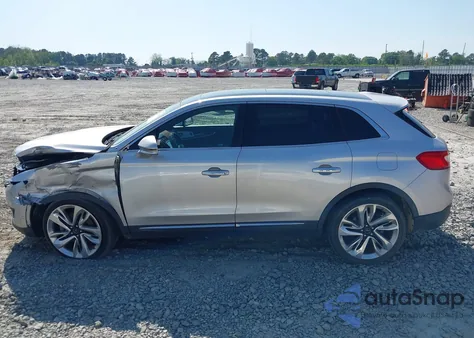 2016 Lincoln Mkx Black Label z USA, uszkodzony, nr VIN 2LMPJ7JP9GBL55709